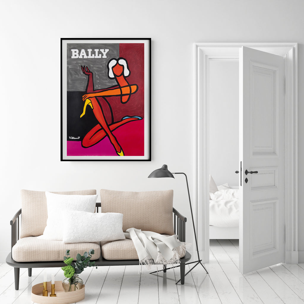 Wall Art 100cmx150cm Fashion Woman Black Frame Canvas