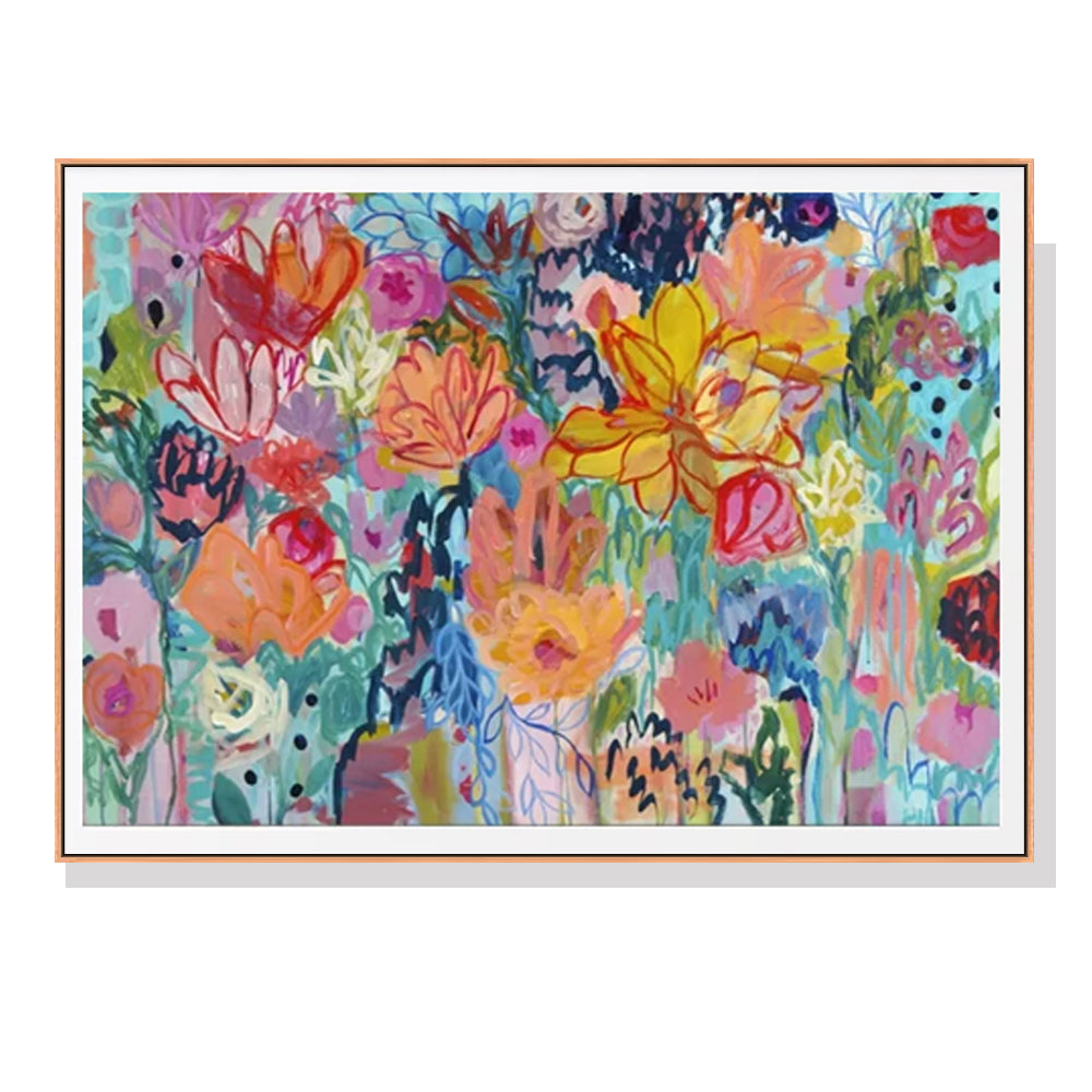 Wall Art 100cmx150cm Carrie Schmitt Wood Frame Canvas