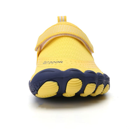 Women Water Shoes Barefoot Quick Dry Aqua Sports Shoes - YellowSize EU36 = US3.5