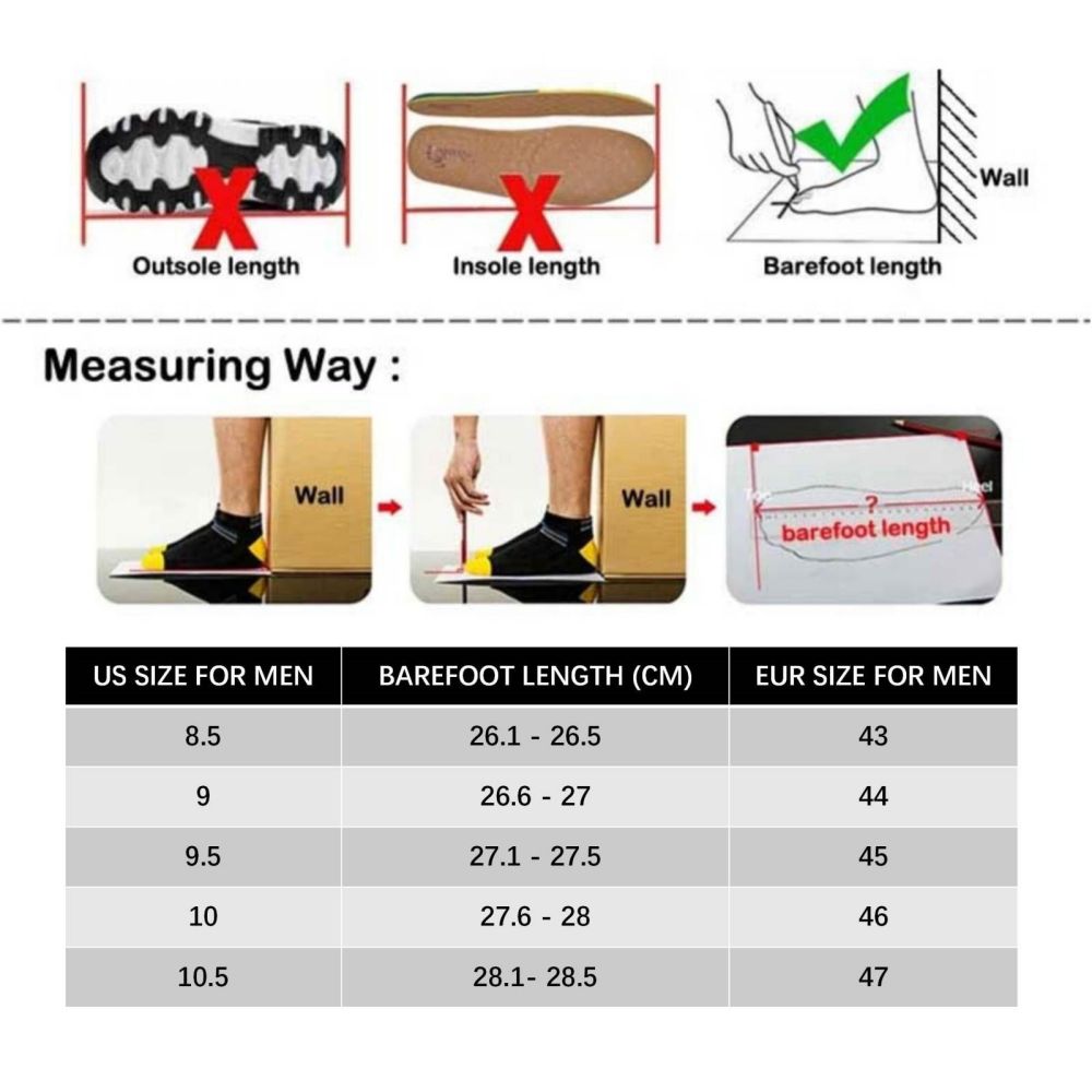 Men's Sneakers Outdoor Road Shoes Breathable Lightweight Non-slip ( White Size US11=US46 )