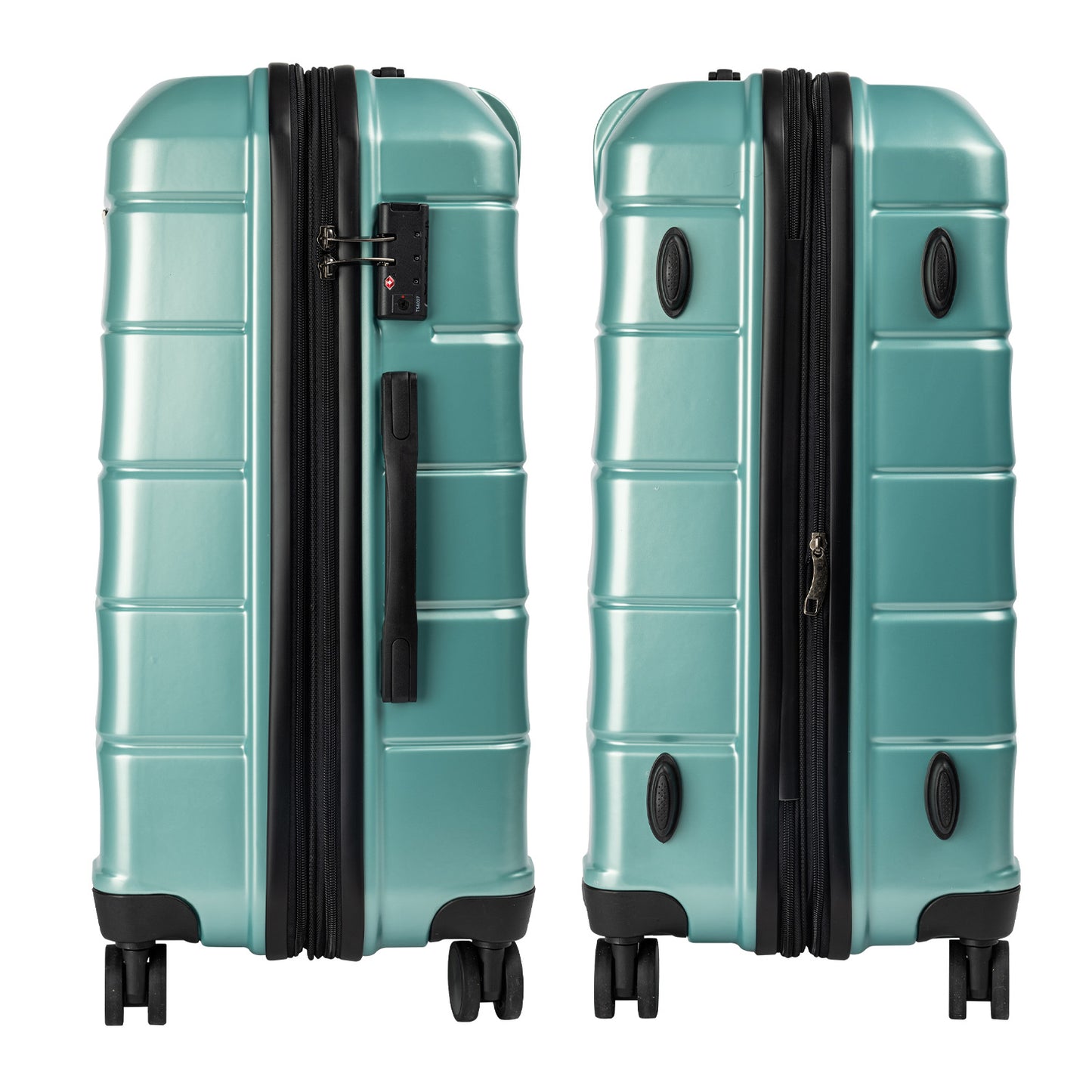 Olympus 3PC Artemis Luggage Set Hard Shell  ABS+PC - Electric Teal