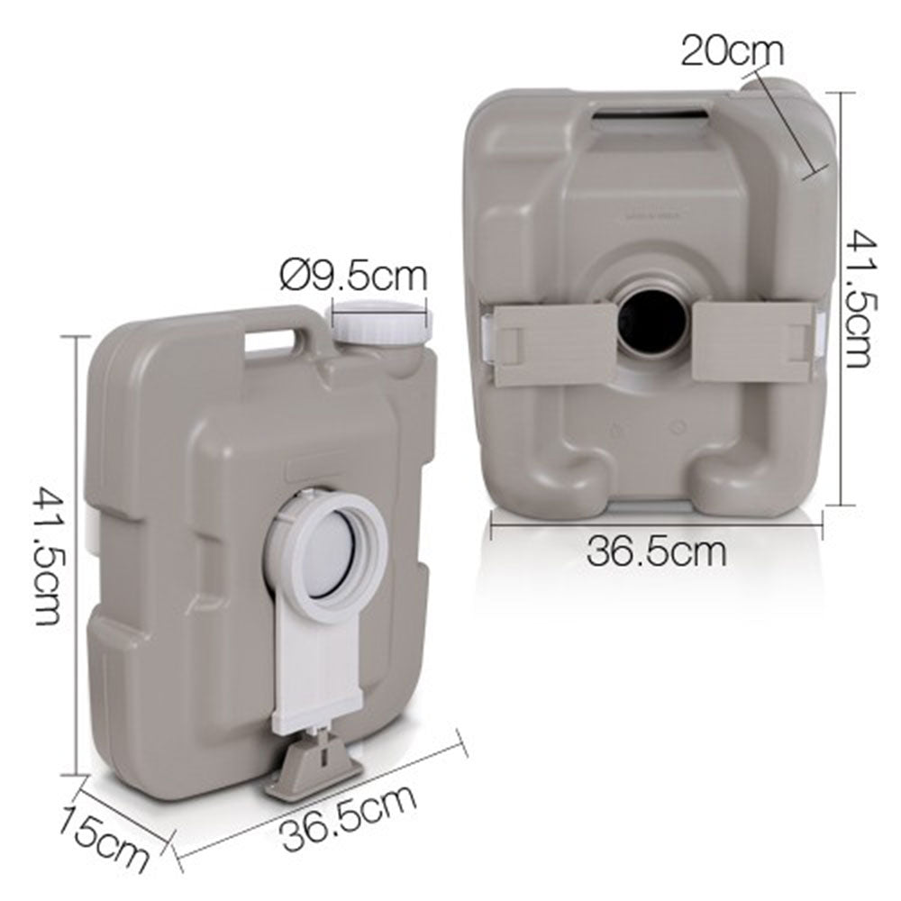 10L Outdoor Portable Camping Toilet