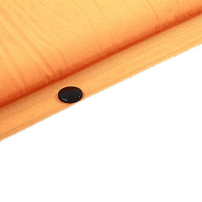 Double Self Inflating Mattress Sleeping Mat Air Bed Camping Camp Hiking Joinable - orange