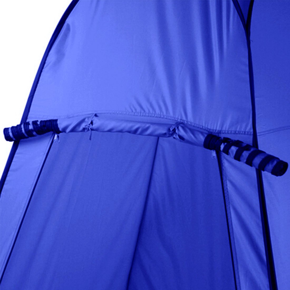 Pop Up  Portable Privacy Shower room Tent &20L Outdoor Camping Water Bag Camp Set - blue