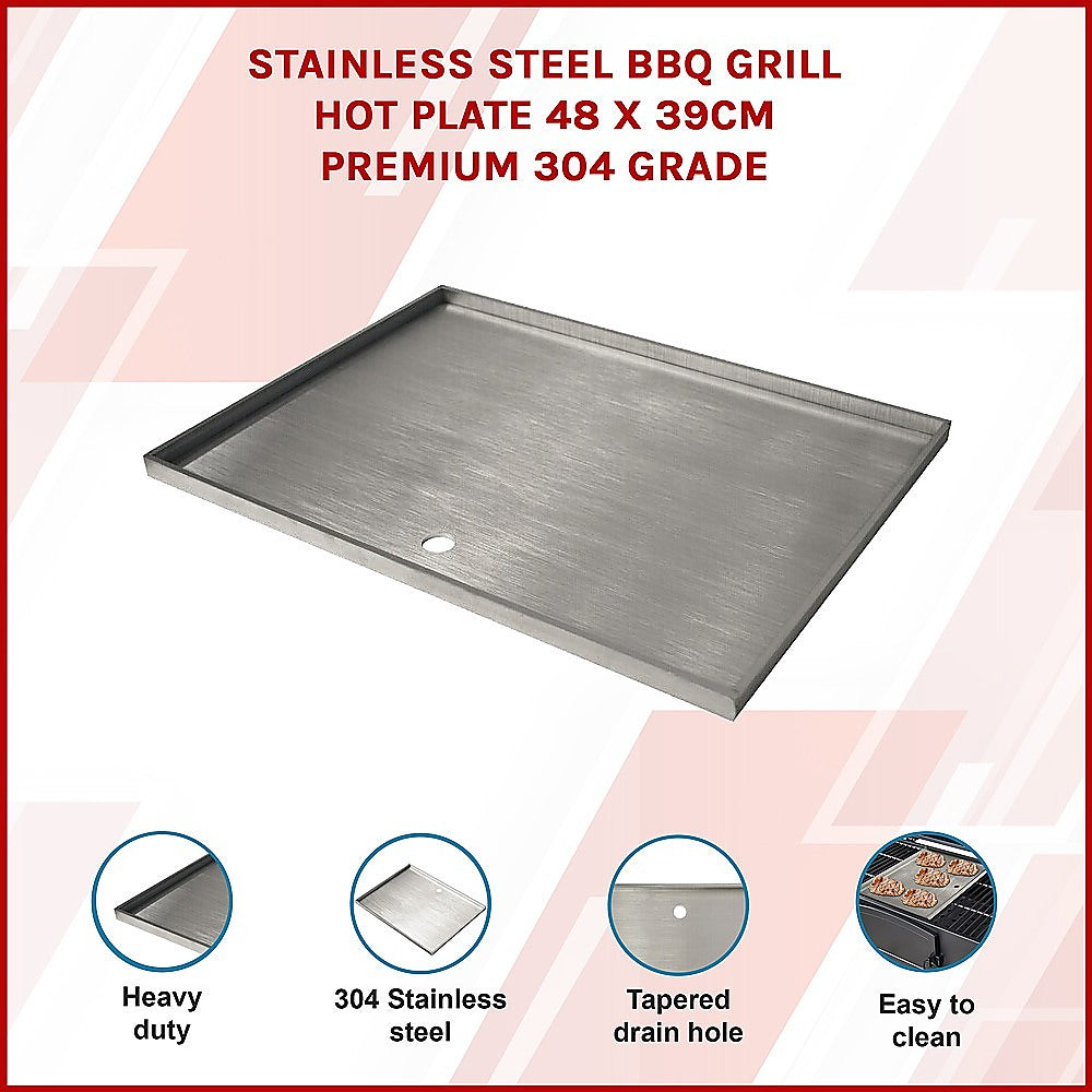 Stainless Steel BBQ Hot Plate